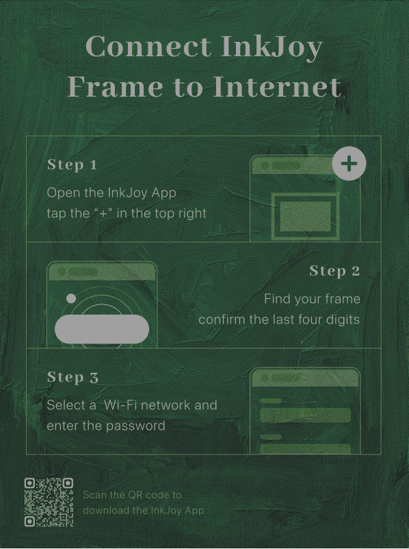 Frame in network setup mode